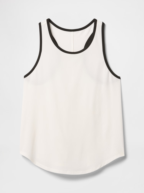 Женская влагоотводящая спортивная майка GAPFit 1159853262 (Белый XS)