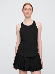 Женская влагоотводящая спортивная майка GAPFit 1159846916 (Черный XS)