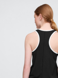 Жіноча вологовідвідна спортивна майка GAPFit 1159846916 (Чорний XS)