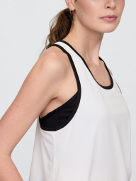 Женская влагоотводящая спортивная майка GAPFit 1159853262 (Белый XS)