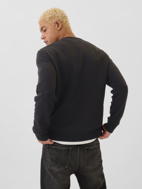 Чоловічий спортивний костюм GAP фліс 1159839477 (Чорний XL)