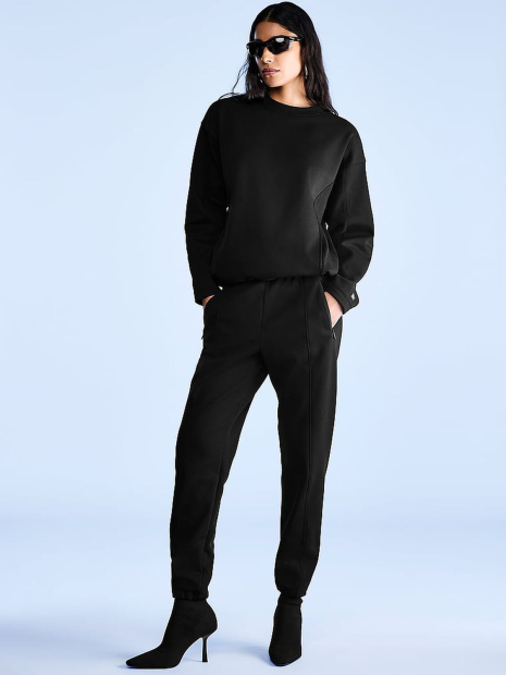 Женский спортивный костюм VSX Victoria's Secret на флисе 1159840206 (Черный M)