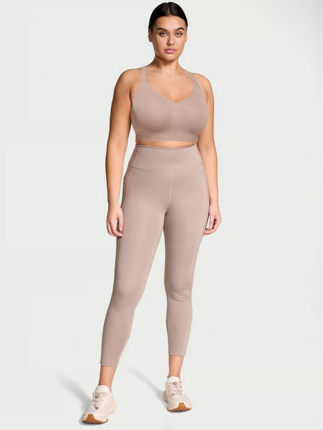 Спортивный комплект Victoria's Secret VSX топ и леггинсы 1159840300 (Розовый 32C/XS)