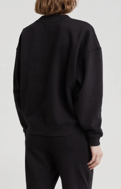 Женский костюм на флисе DKNY свитшот и штаны 1159840855 (Черный M)
