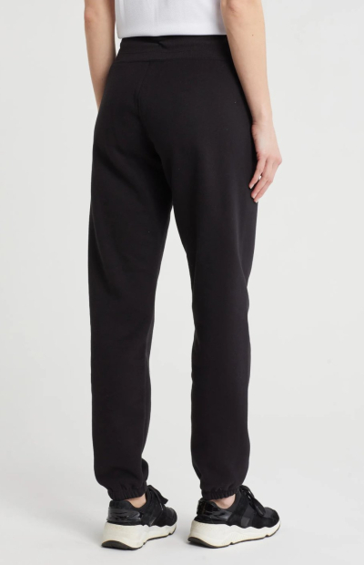 Женский костюм на флисе DKNY свитшот и штаны 1159840855 (Черный M)