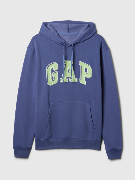Мужской спортивный костюм на флисе GAP худи и джоггеры 1159841142 (Синий M)