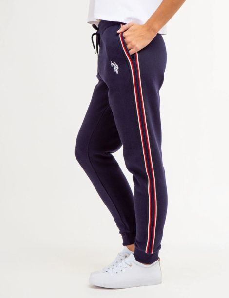 Женский спортивный костюм на флисе U.S. Polo Assn толстовка и джоггеры 1159841595 (Синий XL)