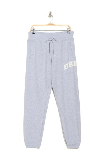 Женский костюм на флисе DKNY свитшот и джоггеры 1159841816 (Серый S)