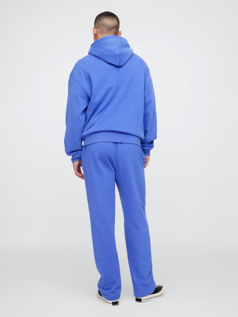 Мужской спортивный костюм на флисе GAP толстовка и штаны 1159842407 (Синий XL)