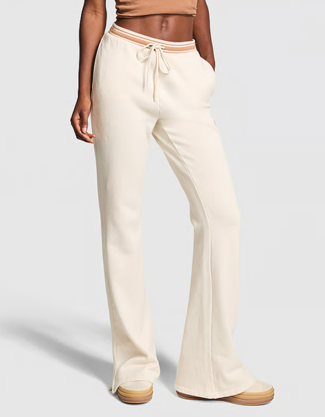 Спортивный костюм Victoria's Secret PINK на флисе 1159843643 (Молочный S)