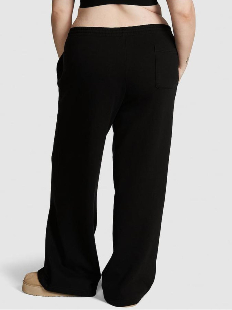 Женский спортивный костюм на флисе Victoria's Secret Pink на флисе 1159843707 (Черный S)