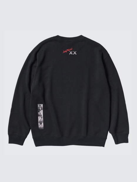 Спортивный костюм UNIQLO свитшот KAWS + Warhol и джоггеры 1159844193 (Черный XL)