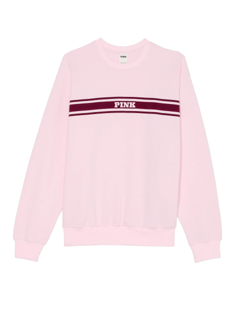 Cпортивний костюм на флісі Victoria's Secret Pink світшот та джоггери 1159844453 (Рожевий L)