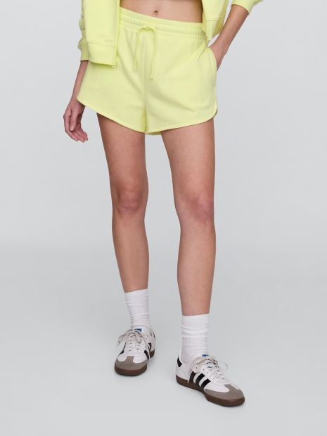 Женский костюм для спорта и отдыха GAP футболка и шорты 1159844510 (Желтый L)