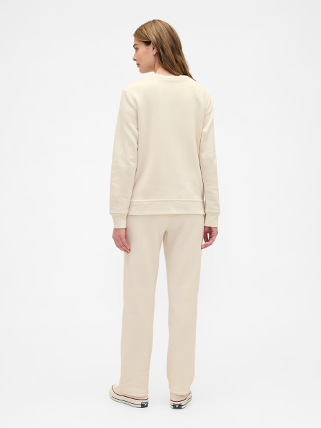 Спортивный костюм на флисе GAP свитшот и штаны 1159848127 (Молочный M)