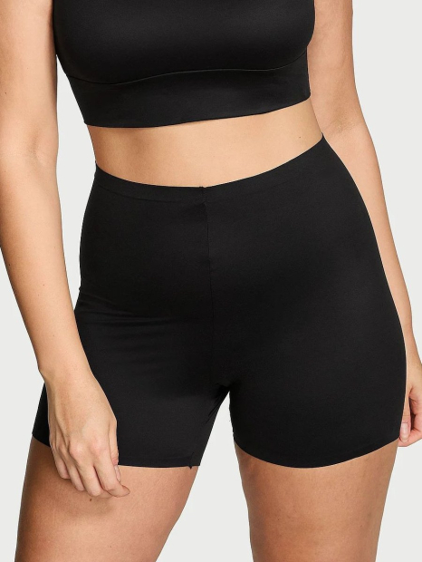 Спортивный комплект Victoria's Secret топ-бандо и велосипедки короткие 1159849424 (Черный XS)