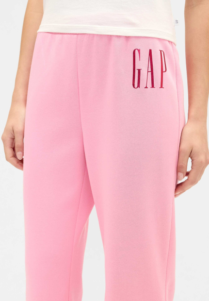 Спортивный костюм на флисе GAP свитшот и штаны 1159851372 (Розовый M)