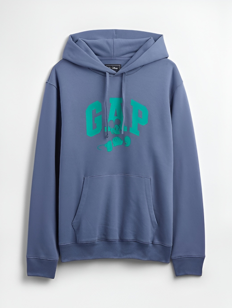 Мужской спортивный костюм на флисе GAP × Disney худи и джоггеры 1159853118 (Синий M)