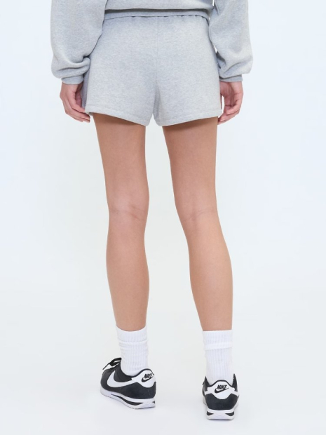 Женский комплект для спорта и отдыха GAP футболка и шорты на флисе 1159854778 (Серый XL)