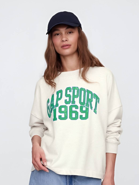 Женский спортивный комплект GAP свитшот и шорты 1159854784 (Серый XL)