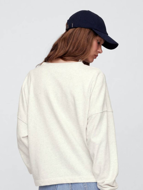 Женский спортивный комплект GAP свитшот и шорты 1159854784 (Серый XL)