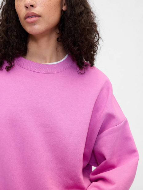 Яркий спортивный костюм на флисе GAP свитшот и джоггеры 1159854849 (Розовый S)