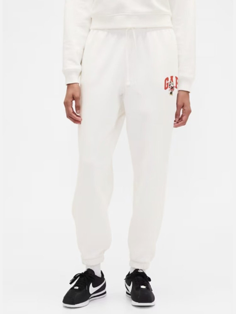 Женский спортивный костюм на флисе Disney GAP свитшот и джоггеры 1159855427 (Белый XL)