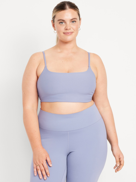 Спортивный комплект Old Navy бюст-топ и лосины 1159855924 (Сиреневый L)