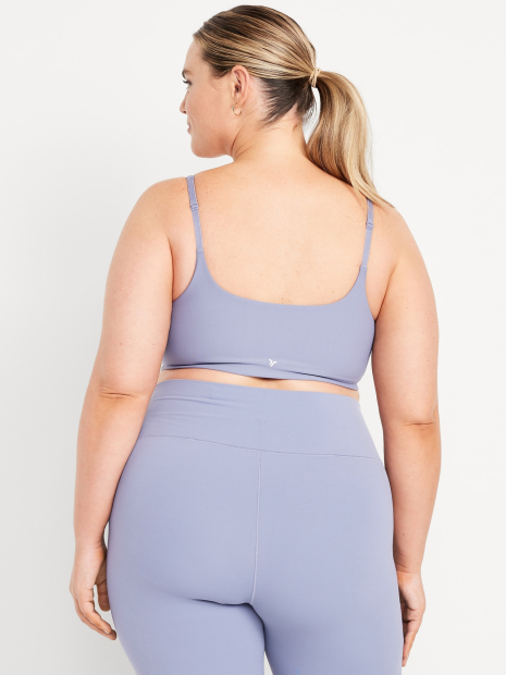 Спортивный комплект Old Navy бюст-топ и лосины 1159855924 (Сиреневый L)