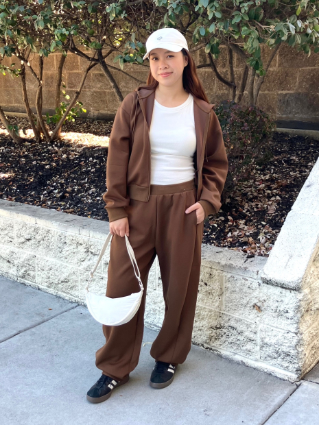 Спортивний костюм UNIQLO DRY толстовка та штани 1159856201 (Коричневий XL)