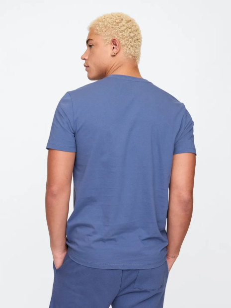 Чоловічий спортивний костюм GAP × Disney футболка та джогери на флісі 1159856820 (Синій M)