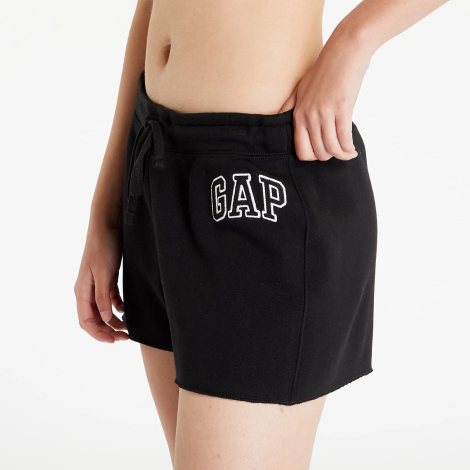 Женский костюм для спорта и отдыха GAP футболка и шорты на флисе 1159859450 (Черный M)