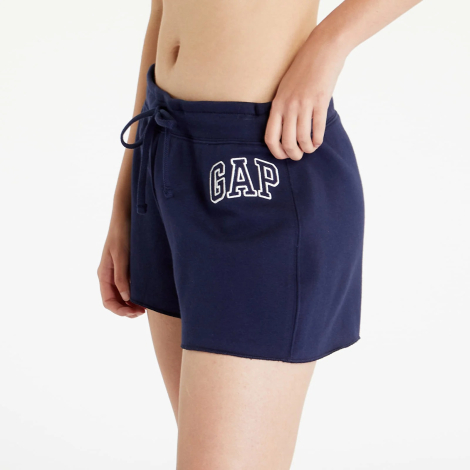 Женский костюм для спорта и отдыха GAP майка и шорты на флисе 1159859455 (Синий XS)