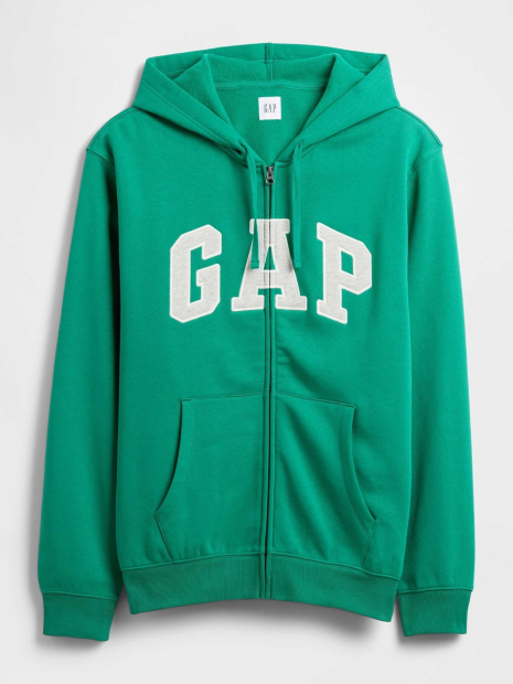 Мужской спортивный костюм на флисе GAP толстовка и шорты 1159860871 (Зеленый L)