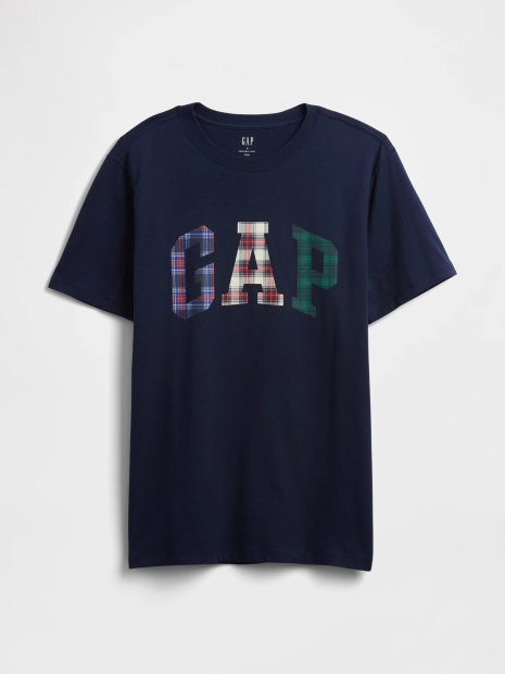Спортивный комплект GAP футболка и спортивные штаны на флисе 1159861435 (Синий M)