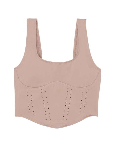 Спортивный комплект Victoria's Secret топ и велосипедки 1161528337 (Бежевый XS)