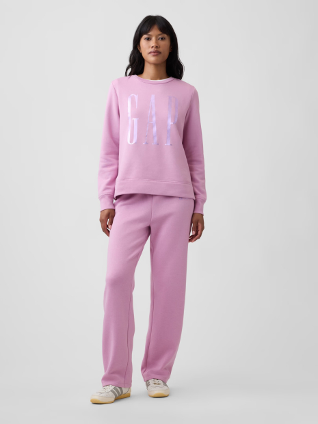 Спортивный костюм на флисе GAP свитшот и штаны 1162376101 (Сиреневый XS)