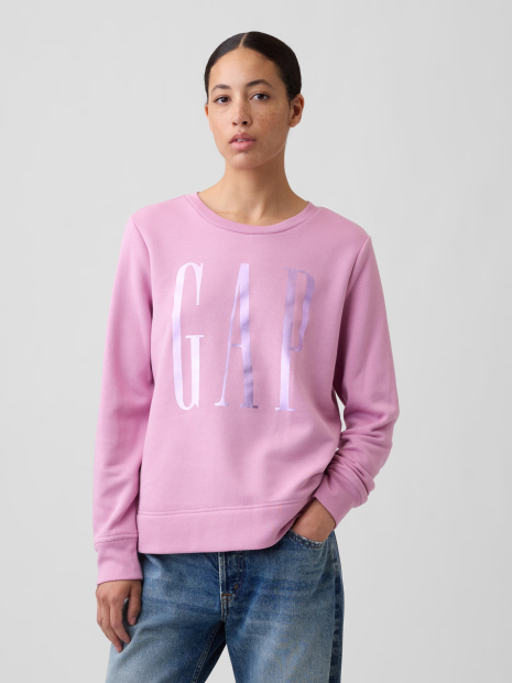 Спортивный костюм на флисе GAP свитшот и штаны 1162346471 (Сиреневый L)