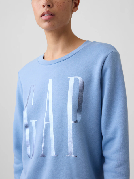 Спортивный костюм на флисе GAP свитшот и штаны 1162429342 (Голубой L)