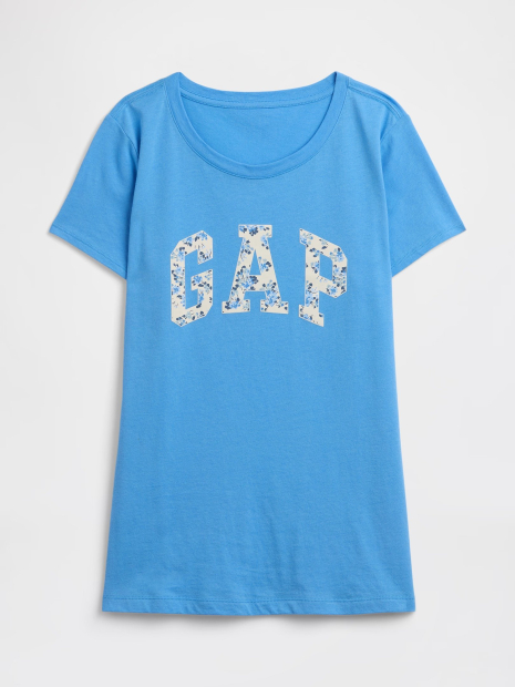 Женский комплект для спорта и отдыха GAP футболка и штаны на флисе 1162987112 (Голубой S)
