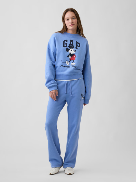 Спортивный костюм на флисе GAP Disney свитшот и штаны 1163028478 (Голубой S)