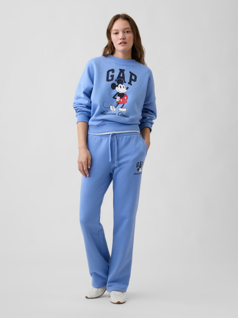 Спортивный костюм на флисе GAP Disney свитшот и штаны 1163025420 (Голубой L)