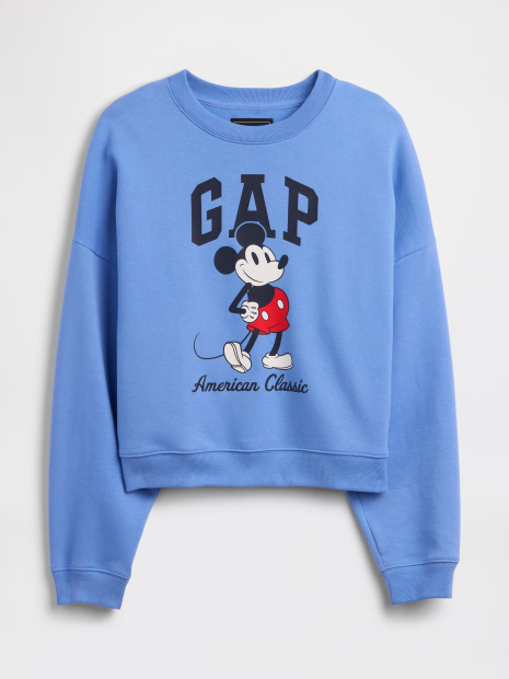 Спортивный костюм на флисе GAP Disney свитшот и штаны 1163025420 (Голубой L)