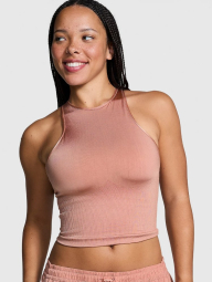 Спортивный комплект Victoria's Secret Pink топ и леггинсы 1159839111 (Розовый L)