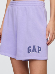 Женский костюм для спорта и отдыха GAP футболка и шорты на флисе 1159839475 (Сиреневый S)