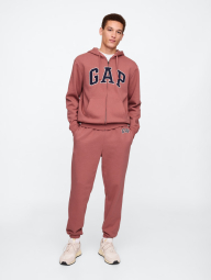 Мужской спортивный костюм на флисе GAP толстовка и джоггеры 1159839529 (Розовый L)