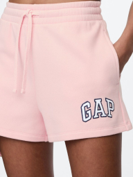 Женский костюм для спорта и отдыха GAP футболка и шорты на флисе 1159839996 (Розовый M)