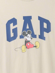 Мужской спортивный костюм GAP × Disney  футболка и шорты на флисе 1159840731 (Молочный M)