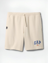 Мужской спортивный костюм GAP × Disney  футболка и шорты на флисе 1159840731 (Молочный M)