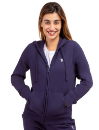 Женский спортивный костюм на флисе U.S. Polo Assn толстовка и джоггеры 1159841595 (Синий XL)